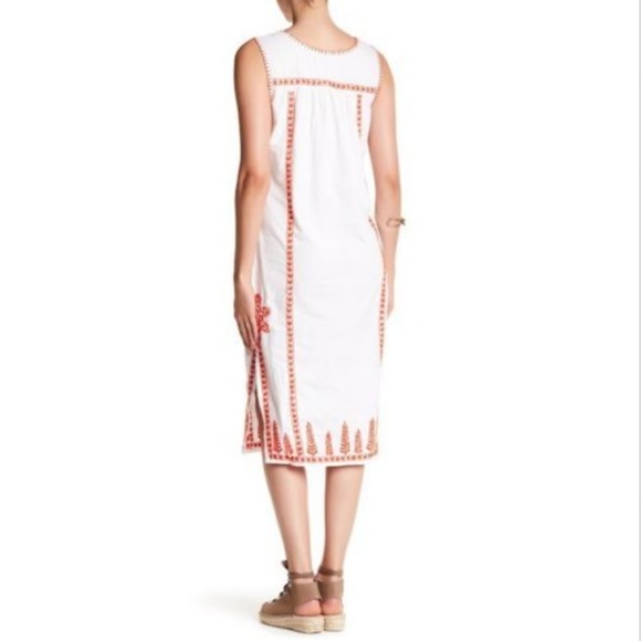 House of Pom Indian Flower Dress Embroidery - Picture 4 of 5